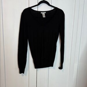 GAP Black Merino Wool Sweater